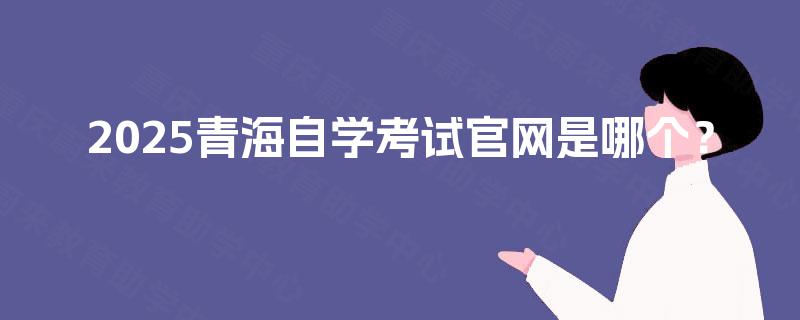 2025青海自学考试官网是哪个？