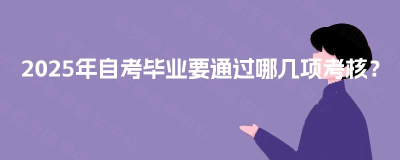 2025年自考毕业要通过哪几项考核? 2025年自考毕业要通过哪几项考核?